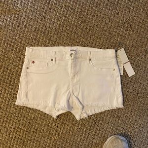 HUDSON- White shorts